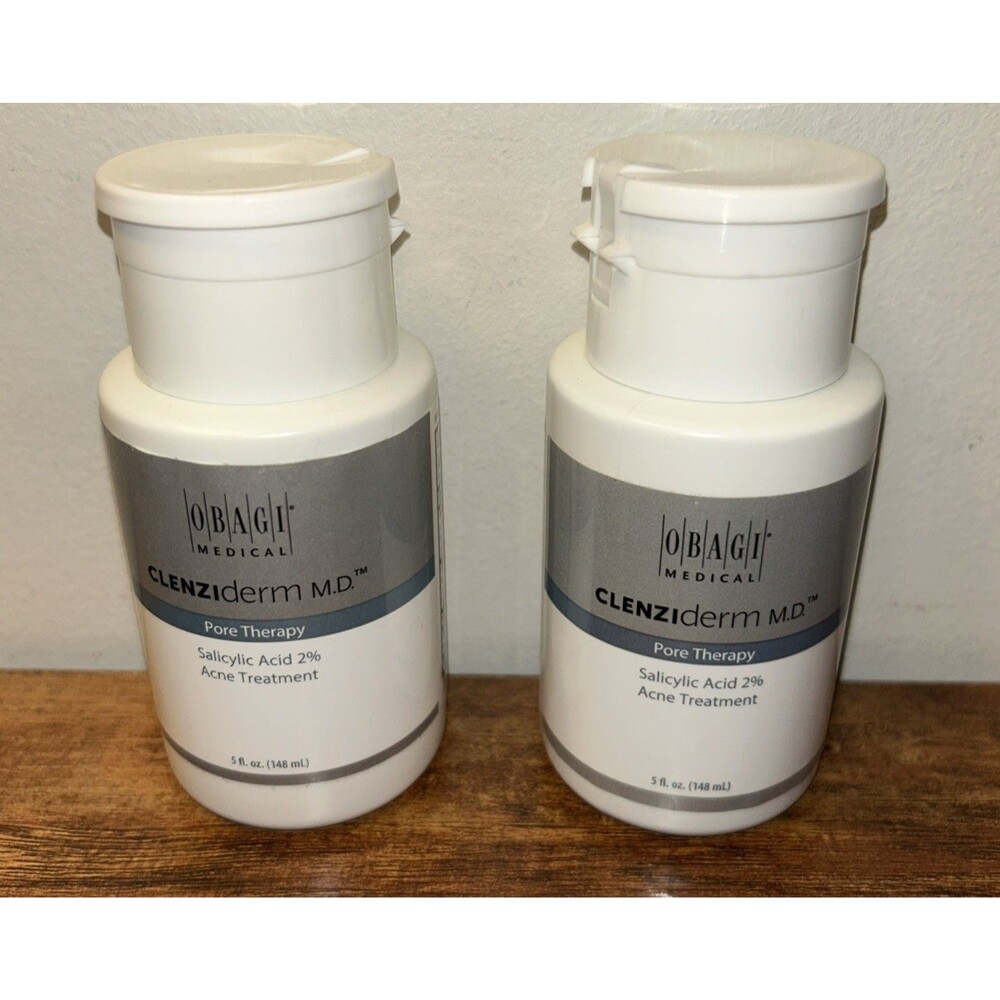 2x Obagi CLENZIderm M.D. Pore Therapy 5oz, Acne & Skin Treatment Exp. 12/2027